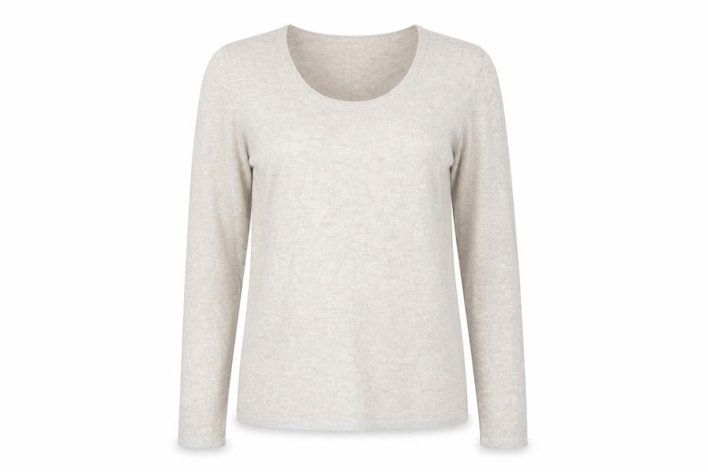 George Womens Beige  Knit Pullover Jumper Size 12