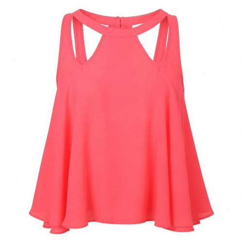 ASOS Womens Pink   Basic Blouse Size 10