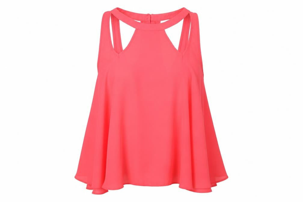 ASOS Womens Pink   Basic Blouse Size 10