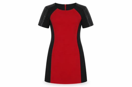 Front view of Primark women’s purple a-line, size UK 8