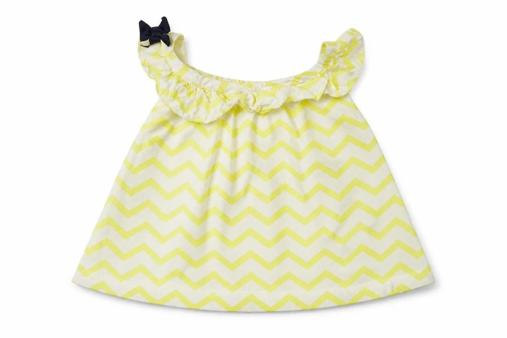 Lydia jane  Yellow Animal Print  Fit & Flare  Size 12-18 Months
