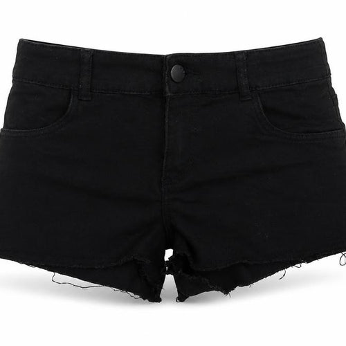 Preworn Womens Black   Hot Pants Shorts Size 4