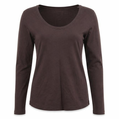 Papaya Womens Brown   Pullover Sweatshirt Size 14