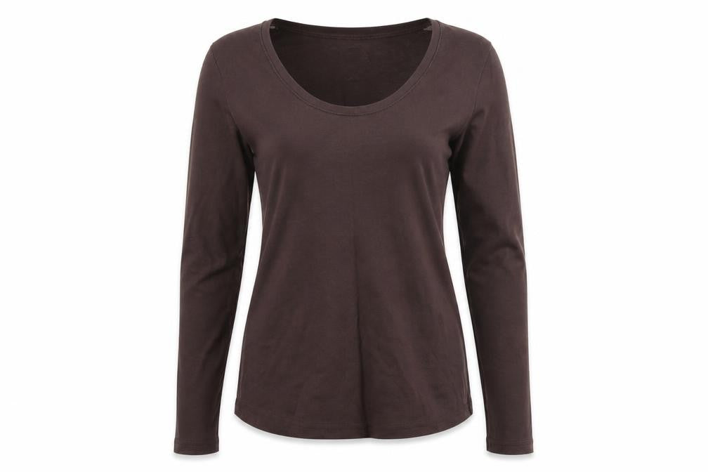 Papaya Womens Brown   Pullover Sweatshirt Size 14