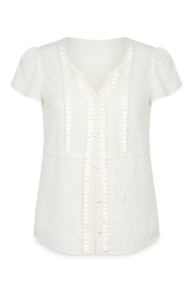 jonana Womens White   Basic Button-Up Size 12