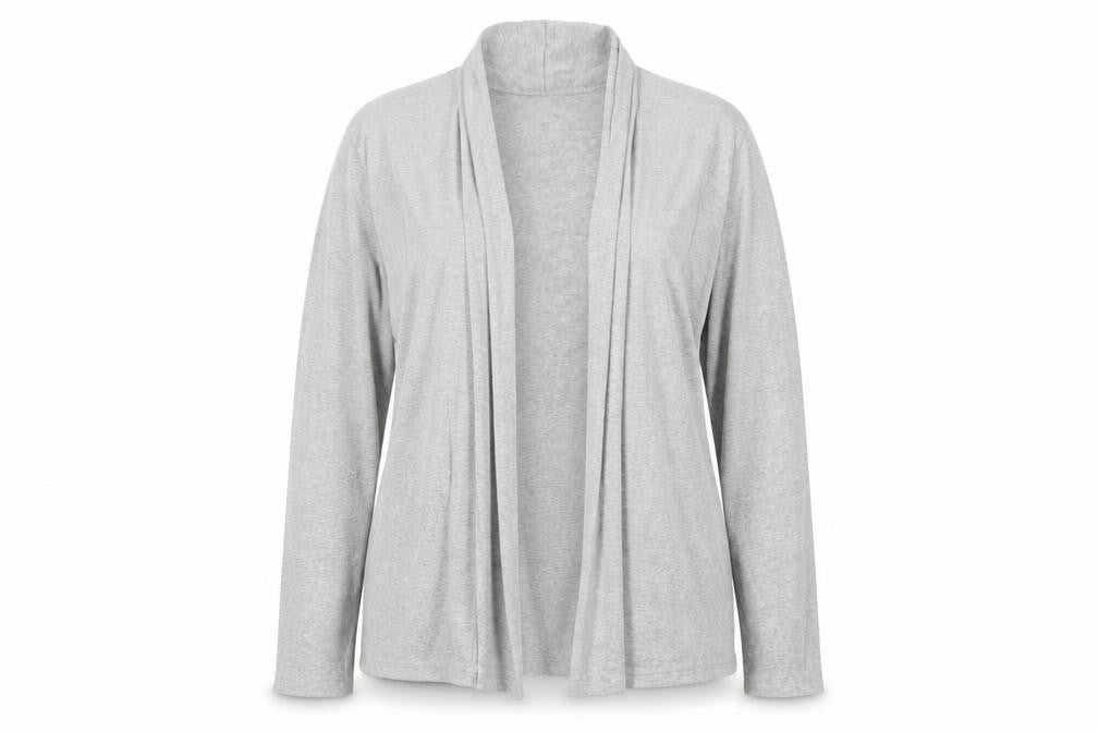 Siimhwrss Womens Grey  Jersey Cardigan Jumper Size 2XL