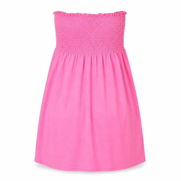 Boohoo Womens Pink Jersey A-Line Size 10
