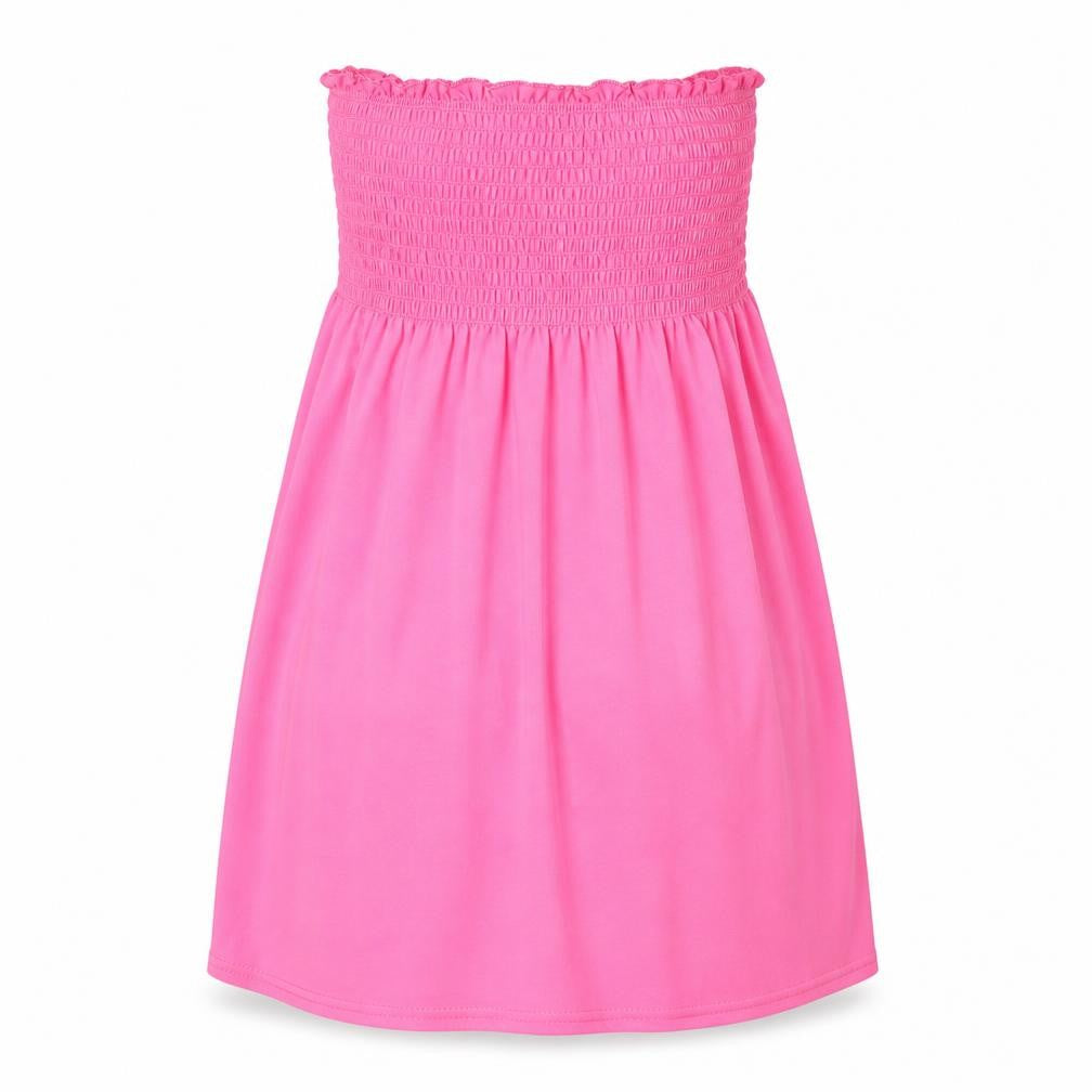 Boohoo Womens Pink  Jersey A-Line  Size 10