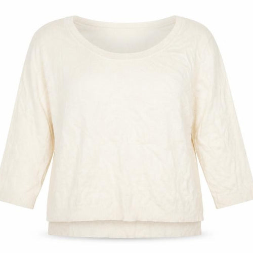 TU Womens Ivory   Pullover Sweatshirt Size 16