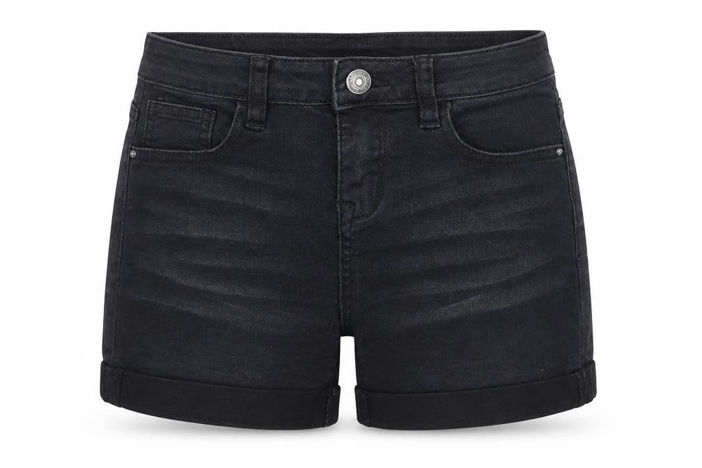 deniem co Womens Black   Hot Pants Shorts Size 4