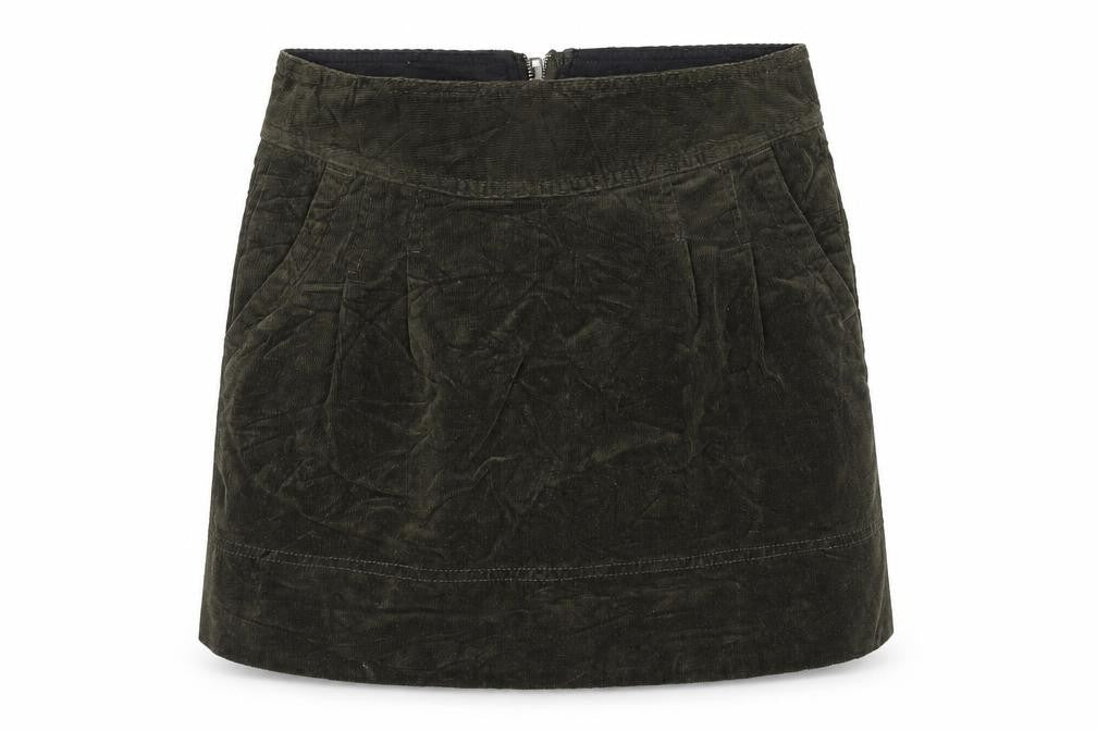 ken Womens Green   Flare Skirt Size 8