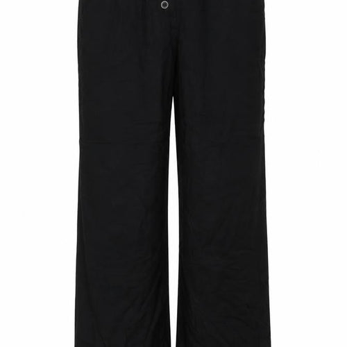 Preworn Womens Black   Trousers  Size 12 L24 in