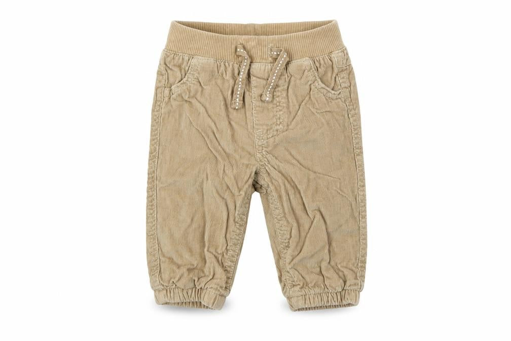F&F Boys Beige   Cargo Trousers Size 0-3 Months