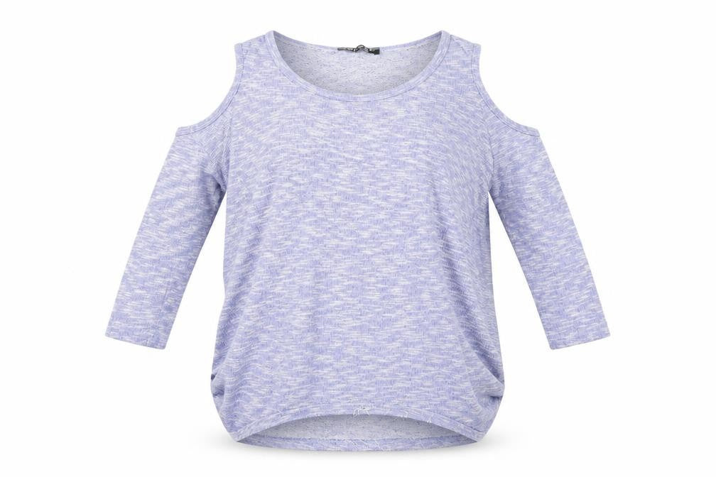 Select  Womens Purple   Basic T-Shirt Size 8