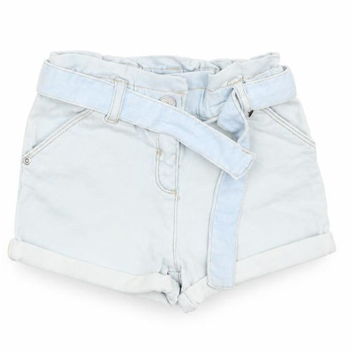 TU Girls Blue   Cropped Trousers Size 6-9 Months
