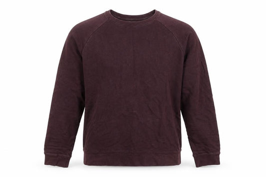 Front view of ASOS men’s purple jumper, size M