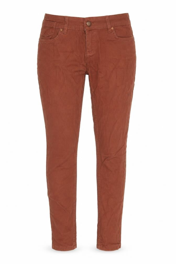 Denim CO Womens Orange   Skinny Jeans Size 10 L30 in
