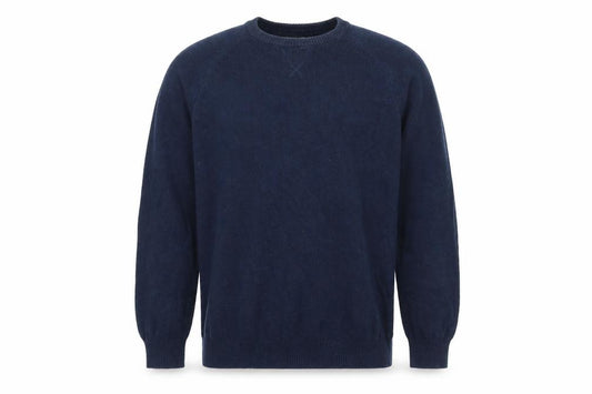 Front view of Primark men’s blue jumper, size L