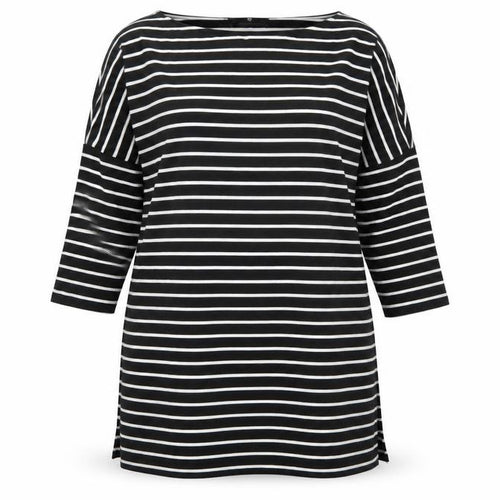 Very Womens Black Striped  A-Line  Size 12