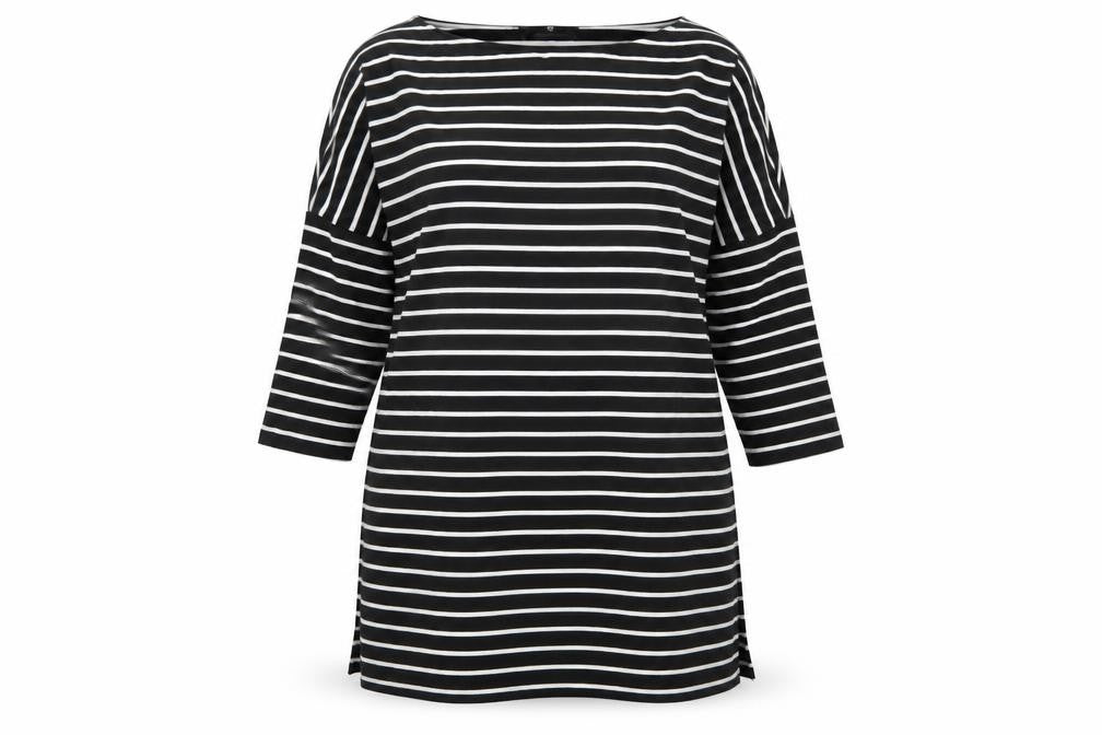 Very Womens Black Striped  A-Line  Size 12