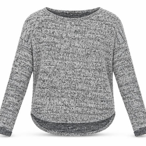 New Look Womens Grey  Knit Pullover Jumper Size 10