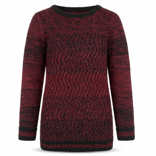 Terranova Womens Red  Knit Pullover Jumper Size S