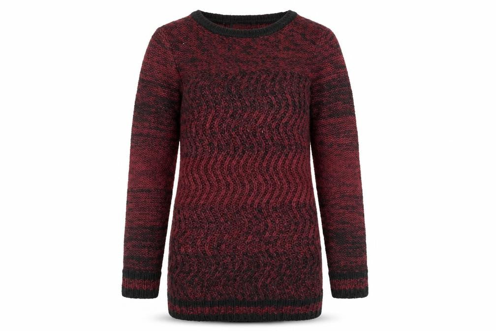 Terranova Womens Red  Knit Pullover Jumper Size S