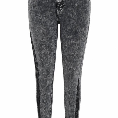 dressfo Womens Black   Skinny Jeans Size 10 L29 in