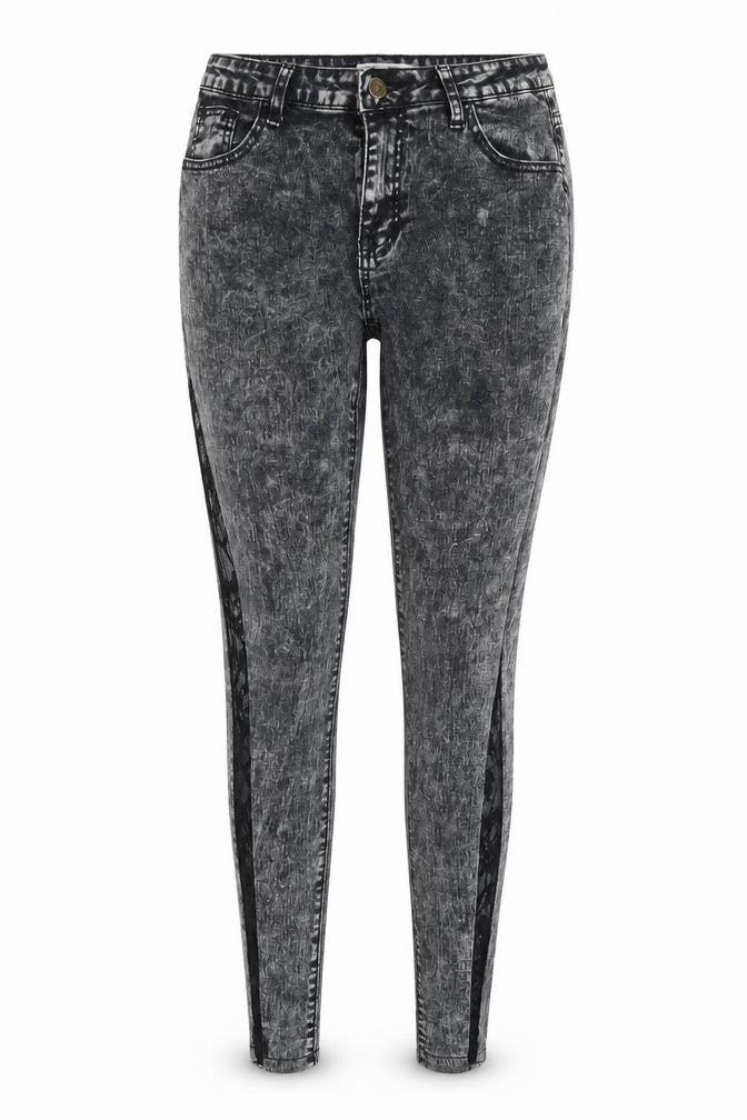 dressfo Womens Black   Skinny Jeans Size 10 L29 in