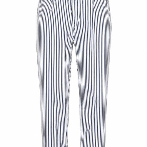Vera Moda Womens White Striped  Trousers  Size S L28.5 in