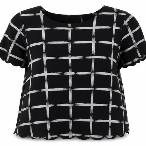 Red Chilli Womens Black   Basic T-Shirt Size S