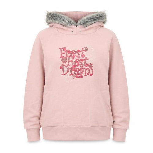 Belino Womens Pink   Pullover Hoodie Size M  - slogan