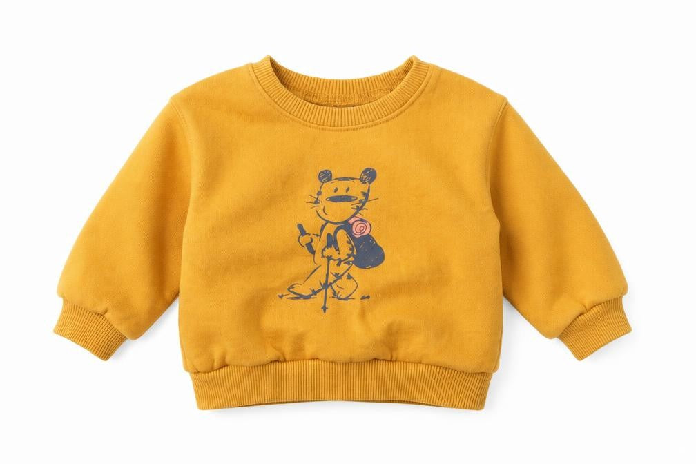 F&F Baby Yellow   Pullover Jumper Size 3-6 Months  - Tiger