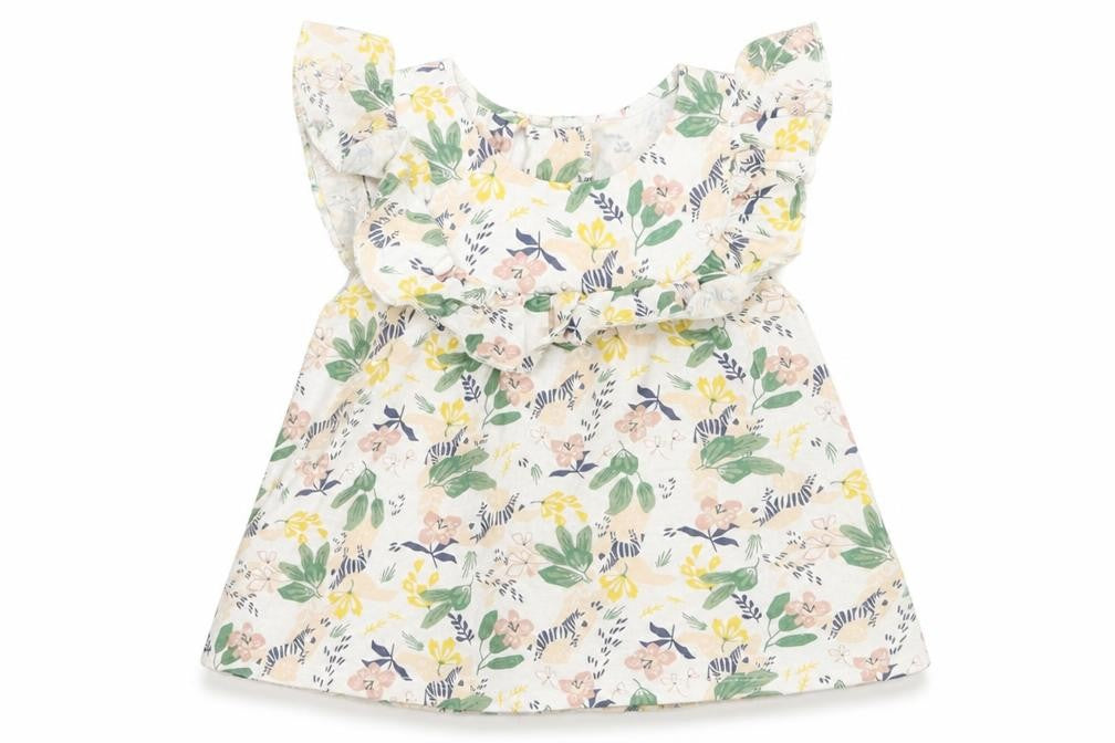 Tommy Bahama Girls White Floral  Basic Tank Size 2-3 Years