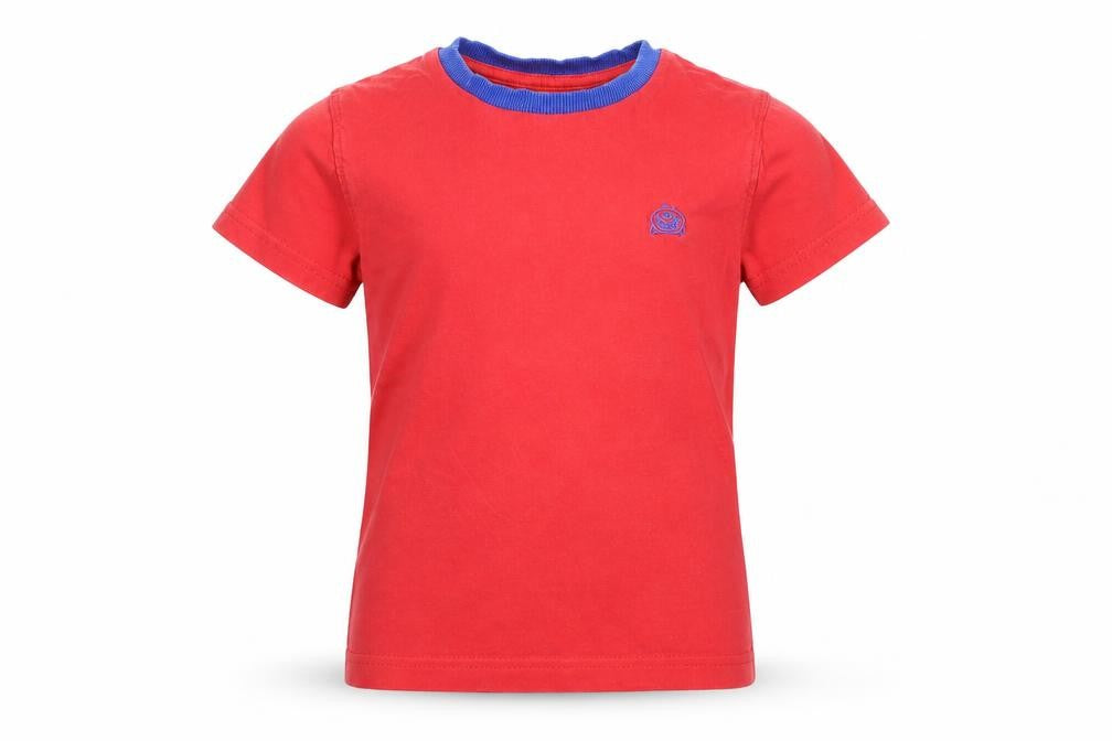 Blue Zoo Boys Red   Basic T-Shirt Size 2-3 Years