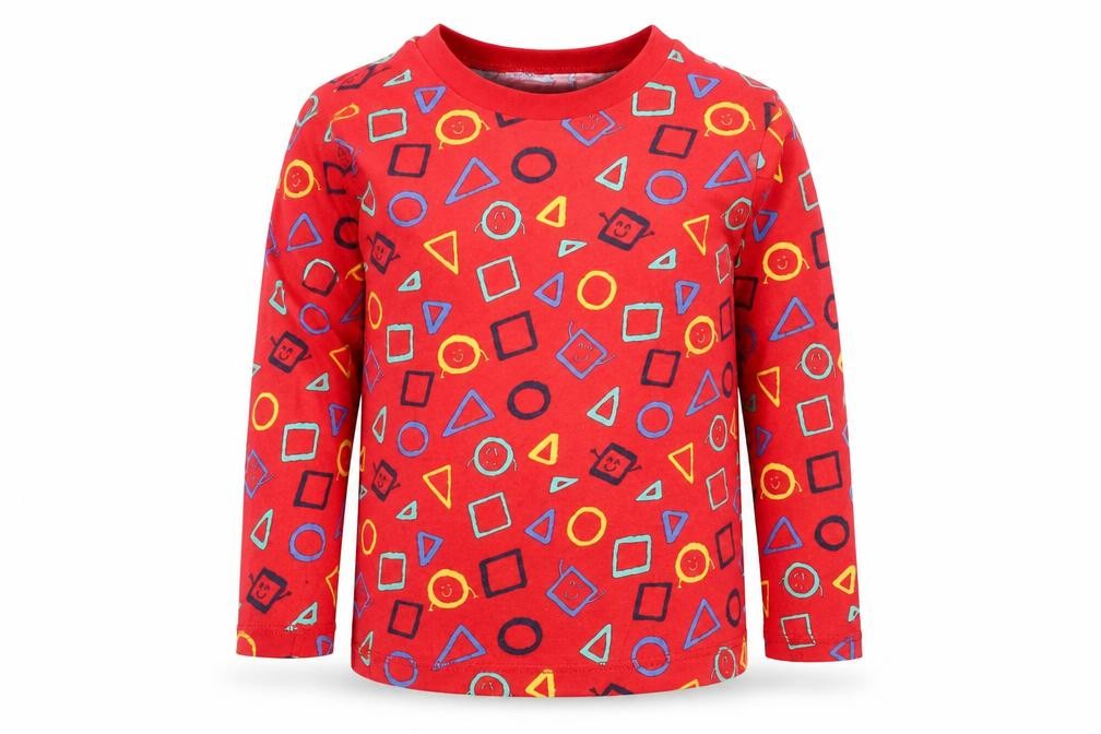 George Boys Red Colourblock  Basic T-Shirt Size 4-5 Years