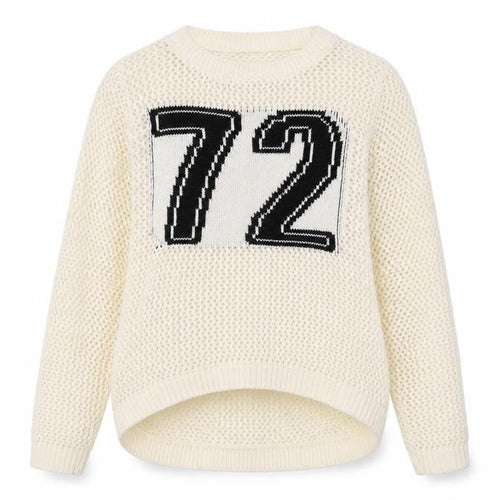 Too True Womens Ivory   Pullover Jumper Size S