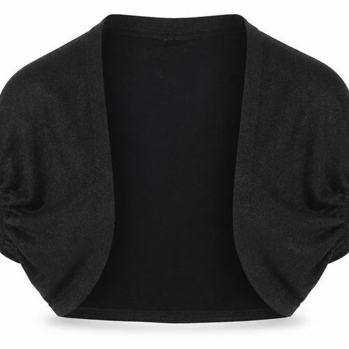 Belle Womens Black   Shrug Jumper Size 12
