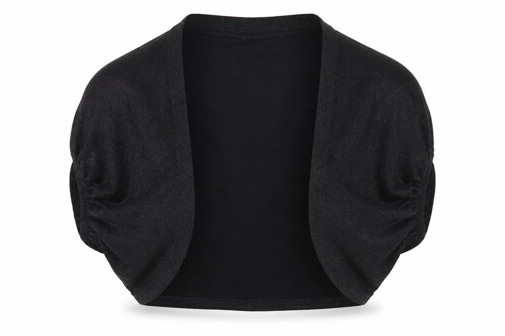 Belle Womens Black   Shrug Jumper Size 12