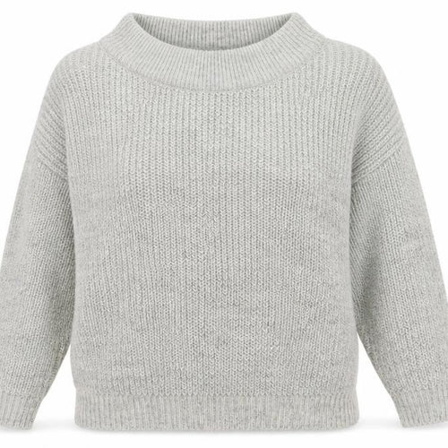 New Look Womens Grey  Knit Pullover Jumper Size M
