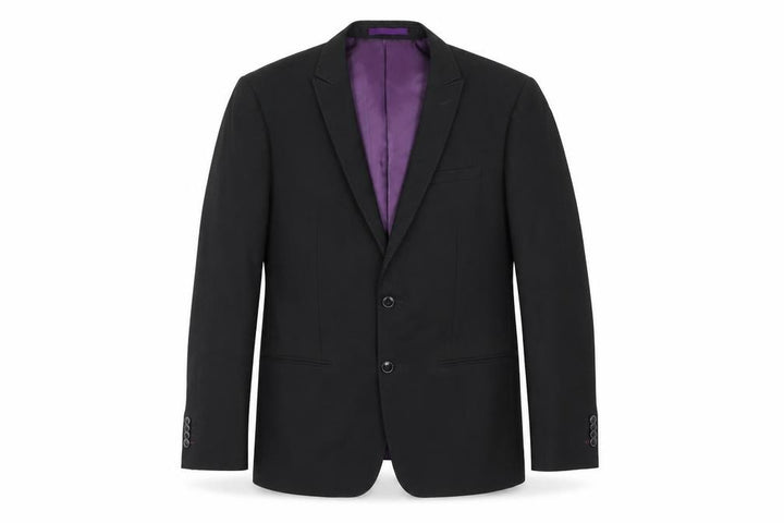 Peter Van Holland Mens Black Jacket Suit Jacket Size M
