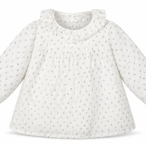 pre worn  White Houndstooth  Fit & Flare  Size 12-18 Months