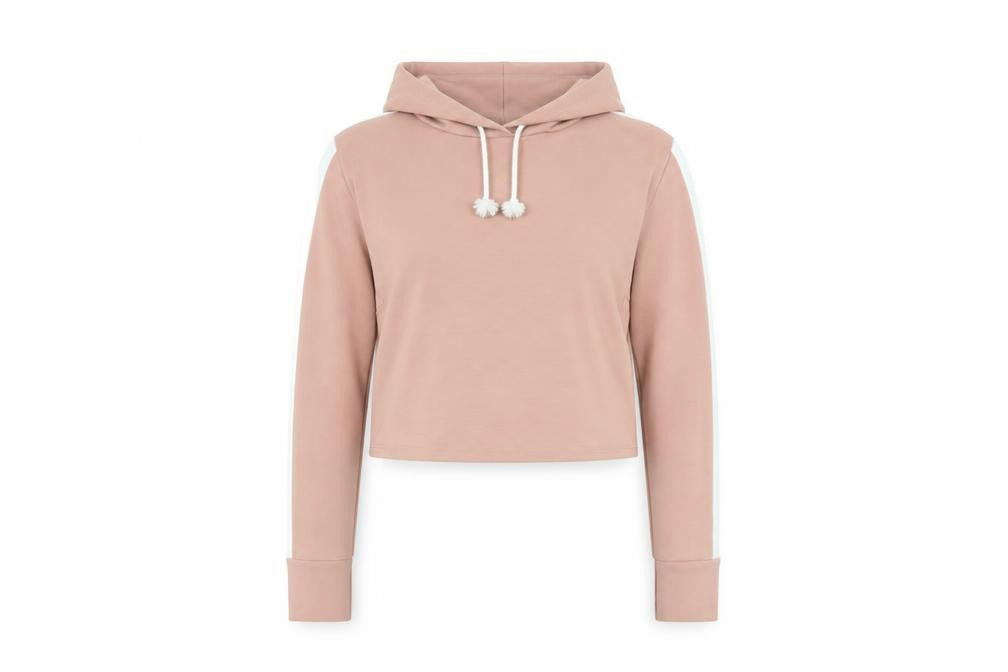 Femme Luxe Womens Pink   Pullover Hoodie Size 10  - CROPPED
