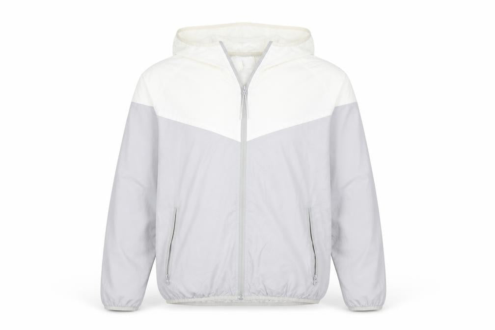 Front view of Primark men’s purple jacket, size M