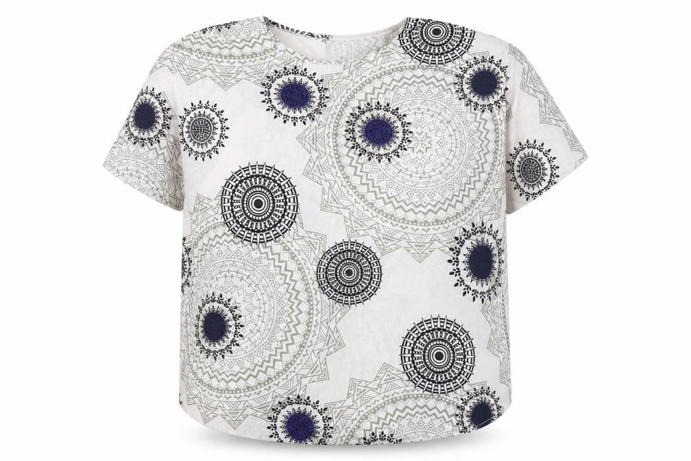 Preworn Womens White   Basic Blouse Size 2XL