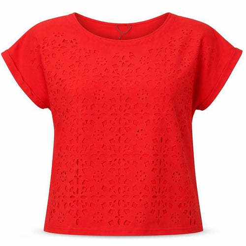 Klass Womens Red   Basic Blouse Size L