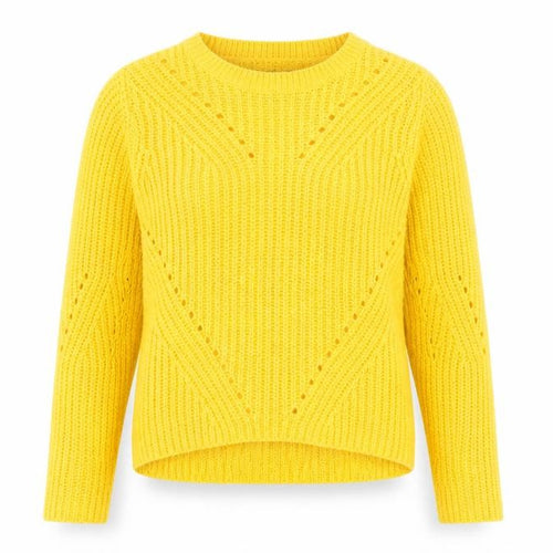 Select Womens Yellow   Pullover Jumper Size 6