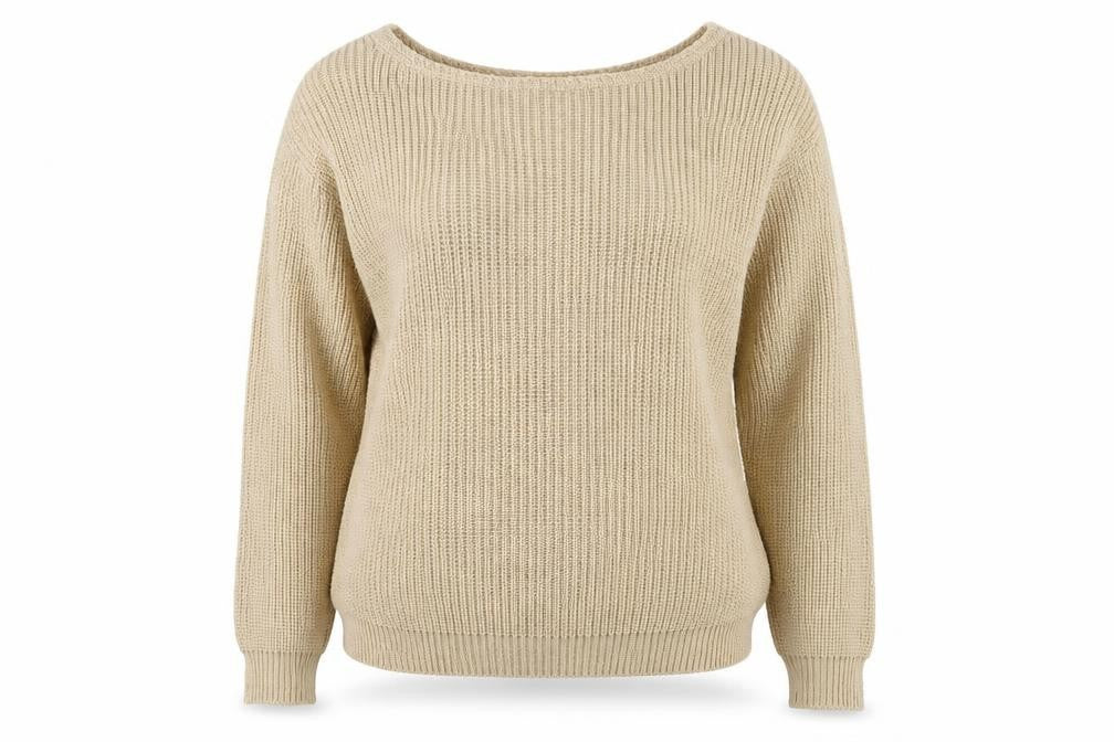 I SAW IT FIRST Womens Brown  Knit Pullover Jumper Size M