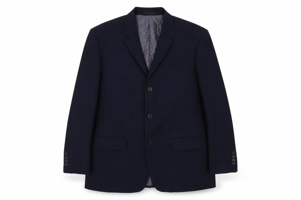 Henley & Knight Mens Blue   Jacket Suit Jacket Size 42