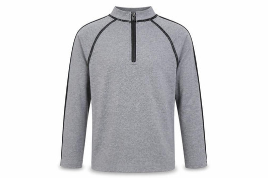 Front view of Next boys’ grey jumper, size 6, years